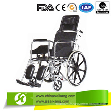 Chaise roulante manuelle en acier pour handicapés Personnes à prix compétitif